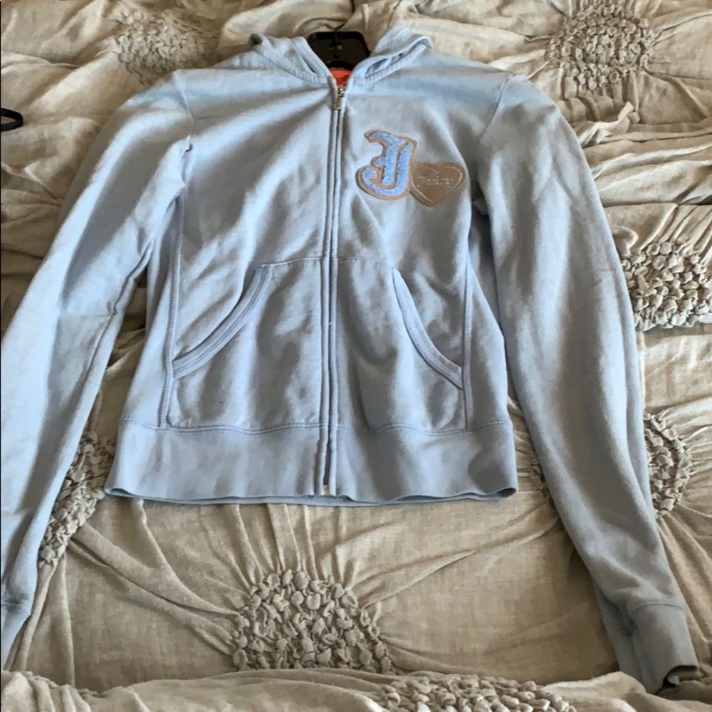 Vintage Juicy Couture varsity hoodie. Size XS